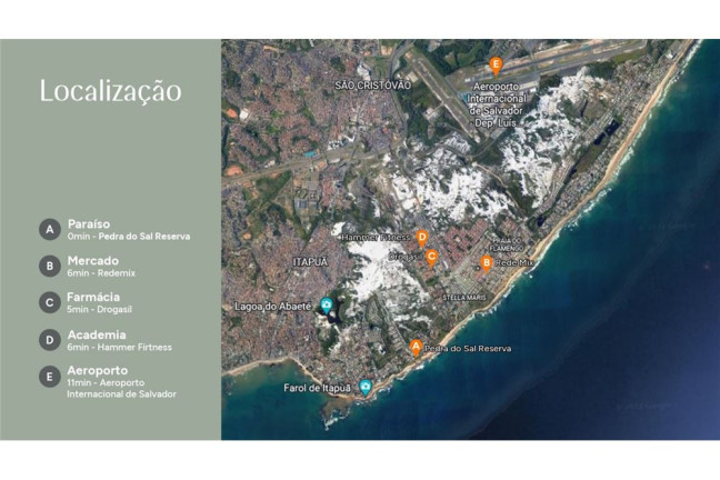 Imagem Apartamento à Venda, 96 m² em Itapuã - Salvador Imagem Apartamento à Venda, 96 m² em Itapuã - Salvador