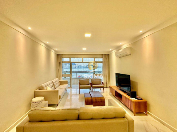 Apartamento com 3 Quartos à Venda, 159 m² em Jardim Astúrias - Guarujá