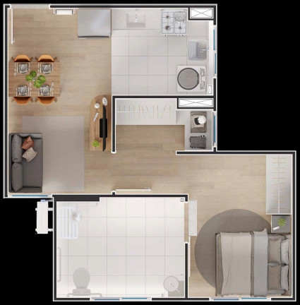 Imagem Apartamento com 2 Quartos à Venda, 37 m² em Parque São Jorge - Campinas Imagem Apartamento com 2 Quartos à Venda, 37 m² em Parque São Jorge - Campinas
