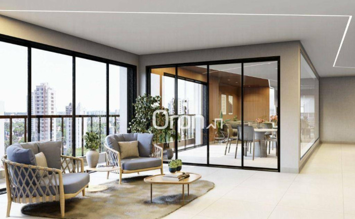 Imagem Apartamento com 3 Quartos à Venda, 104 m² em Setor Bueno - Goiânia