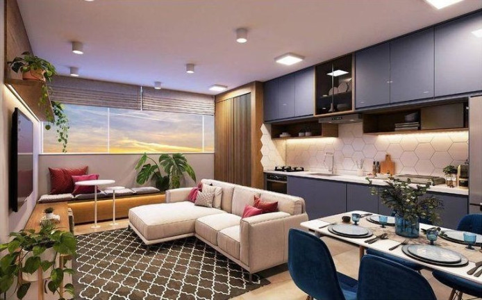 Imagem Apartamento com 2 Quartos à Venda, 52 m² em Votupoca - Barueri