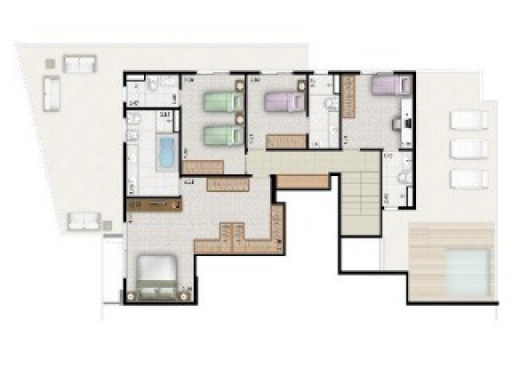Imagem Apartamento com 4 Quartos à Venda, 219 m² em Campo Belo - São Paulo Imagem Apartamento com 4 Quartos à Venda, 219 m² em Campo Belo - São Paulo