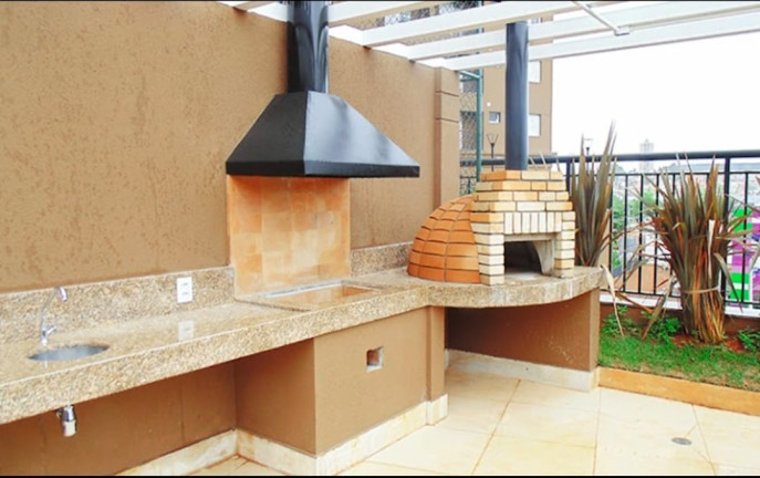 Imagem Imóvel com 1 Quarto para Alugar, 49 m² em Jardim Tupanci - Barueri