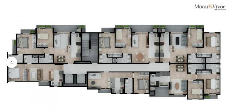 Imagem Apartamento com 1 Quarto à Venda, 37 m² em Alto Da Glória - Curitiba