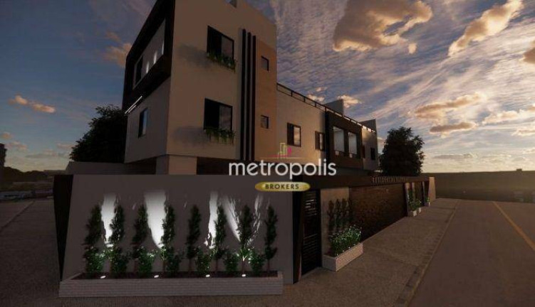 Sobrado com 3 Quartos à Venda, 106 m² em Jardim - Santo André