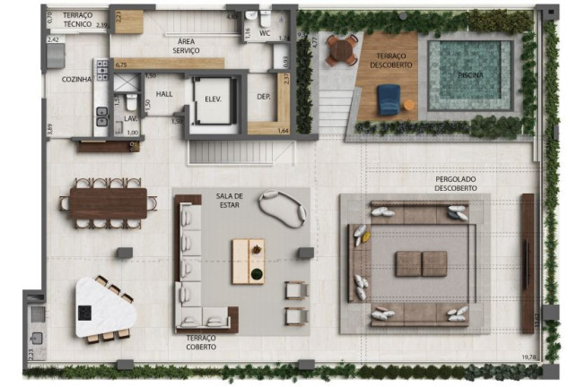Imagem Cobertura com 3 Quartos à Venda, 392 m² em Moema - São Paulo