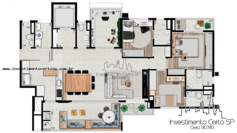 Imagem Apartamento com 3 Quartos à Venda, 147 m² em Perdizes - São Paulo