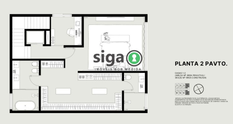 Imagem Casa com 4 Quartos à Venda, 384 m² em Brooklin Paulista - São Paulo