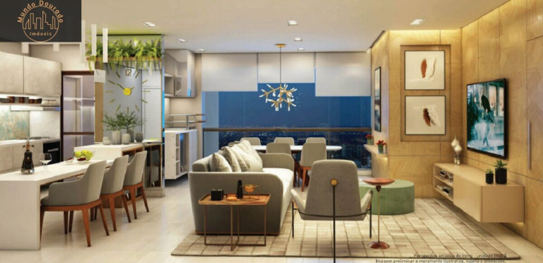 Imagem Apartamento com 3 Quartos à Venda, 117 m² em Vila Assunção - Santo André