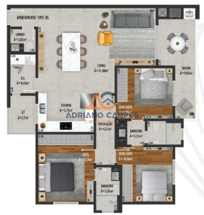 Imagem Imóvel com 3 Quartos à Venda, 116 m² em Centro - Navegantes Imagem Imóvel com 3 Quartos à Venda, 116 m² em Centro - Navegantes