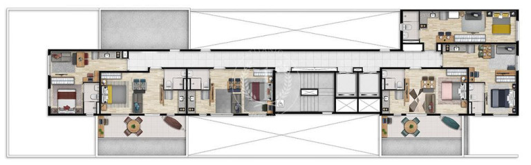 Imagem Apartamento com 1 Quarto à Venda, 26 m² em Vila Buarque - São Paulo
