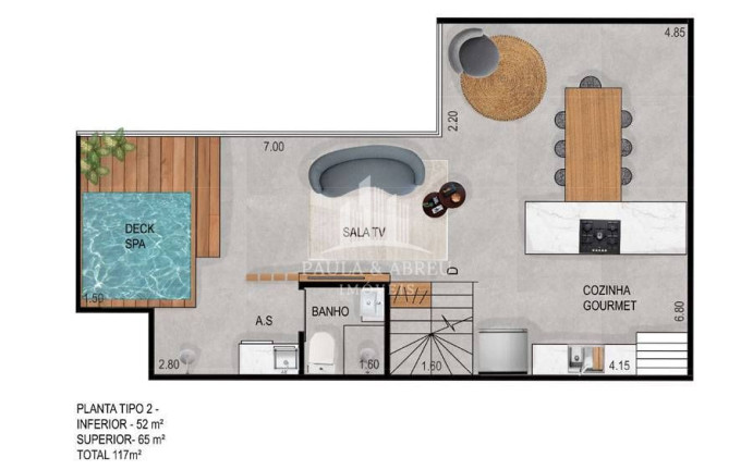 Imagem Cobertura com 2 Quartos à Venda, 115 m² em Centro - São Bernardo Do Campo Imagem Cobertura com 2 Quartos à Venda, 115 m² em Centro - São Bernardo Do Campo