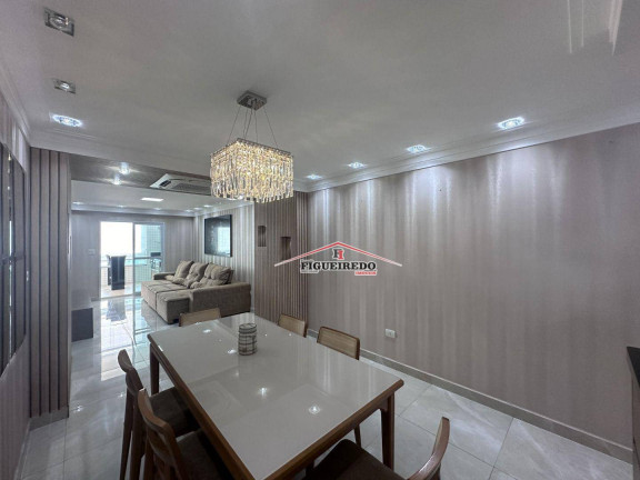 Imagem Apartamento com 3 Quartos para Alugar, 129 m² em Canto Do Forte - Praia Grande