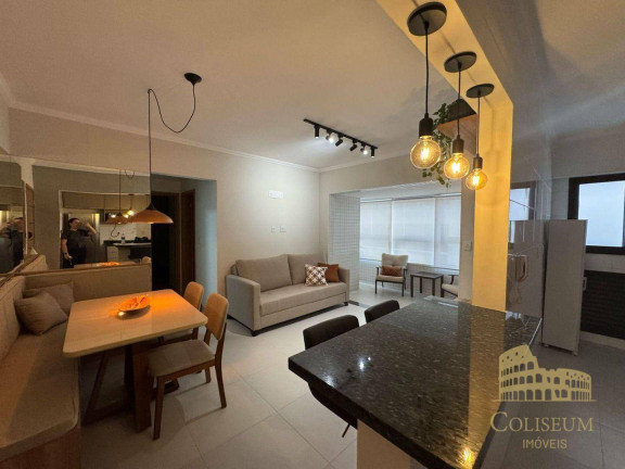 Imagem Apartamento com 2 Quartos para Alugar, 74 m² em Canto Do Forte - Praia Grande
