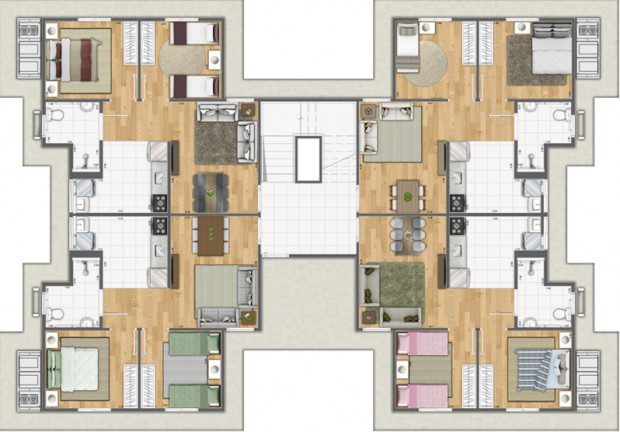 Imagem Apartamento com 2 Quartos à Venda, 42 m² em Parque Universitário De Viracopos - Campinas