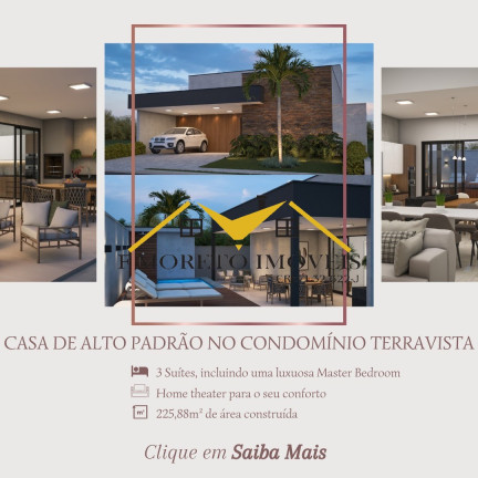 Imagem Casa com 3 Quartos à Venda, em Terra Vista Residence Club - Mirassol Imagem Casa com 3 Quartos à Venda, em Terra Vista Residence Club - Mirassol
