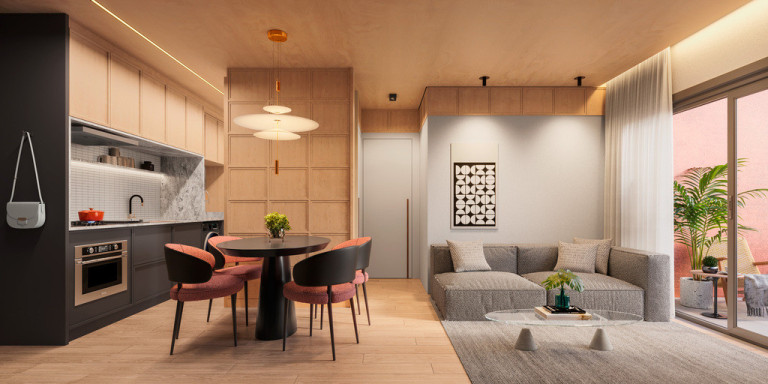 Imagem Apartamento com 1 Quarto à Venda, 46 m² em Batel - Curitiba Imagem Apartamento com 1 Quarto à Venda, 46 m² em Batel - Curitiba
