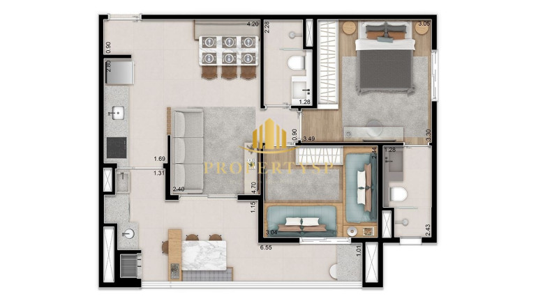 Imagem Apartamento com 2 Quartos à Venda, 63 m² em Alto Da Lapa - São Paulo Imagem Apartamento com 2 Quartos à Venda, 63 m² em Alto Da Lapa - São Paulo