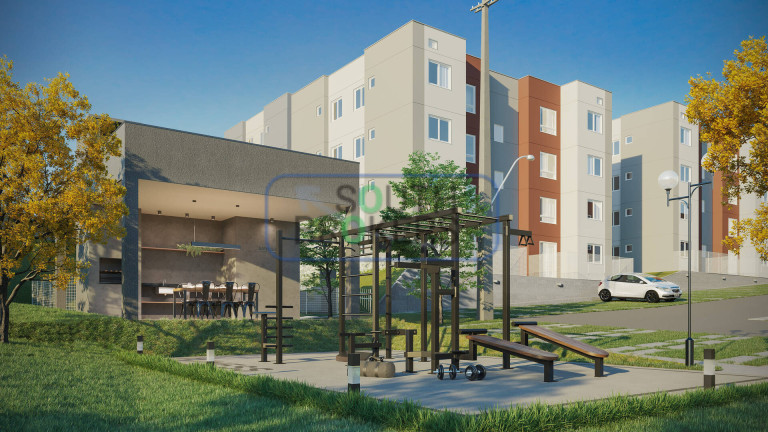 Imagem Apartamento com 2 Quartos à Venda, 35 m² em Restinga Seca - Almirante Tamandaré Imagem Apartamento com 2 Quartos à Venda, 35 m² em Restinga Seca - Almirante Tamandaré