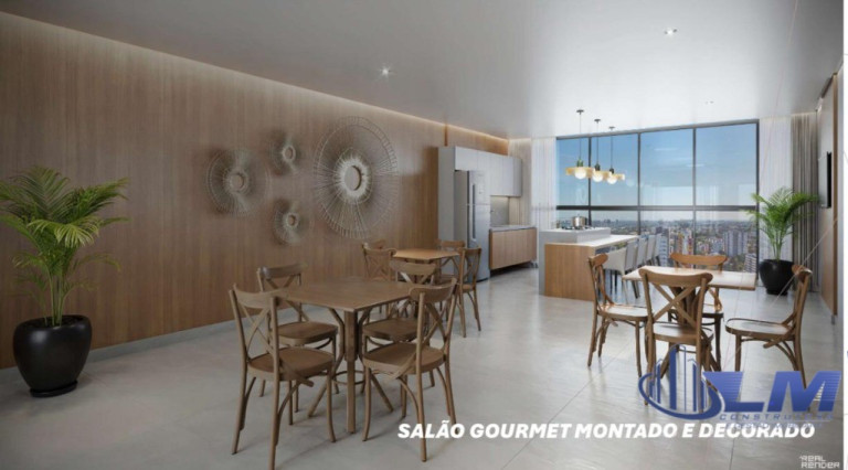 Imagem Imóvel com 1 Quarto à Venda, 32 m² em Jardim Camburi - Vitória