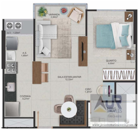 Imagem Imóvel com 2 Quartos à Venda, 60 m² em Itapoã - Vila Velha