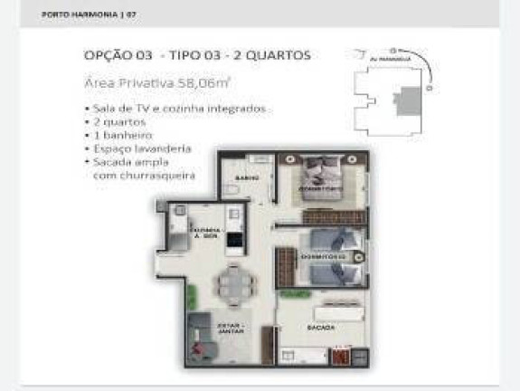 Imagem Apartamento com 3 Quartos à Venda, 100 m² em Balneário Gaivotas - Matinhos