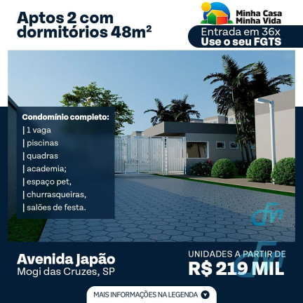Imagem Apartamento com 2 Quartos à Venda, 48 m² em Porteira Preta - Mogi Das Cruzes Imagem Apartamento com 2 Quartos à Venda, 48 m² em Porteira Preta - Mogi Das Cruzes