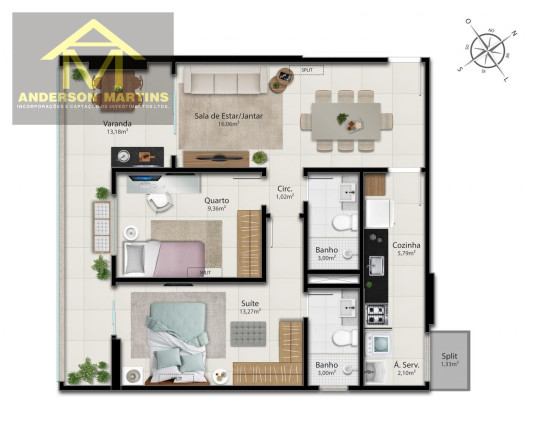 Imagem Apartamento com 2 Quartos à Venda, 76 m² em Praia Da Costa - Vila Velha Imagem Apartamento com 2 Quartos à Venda, 76 m² em Praia Da Costa - Vila Velha