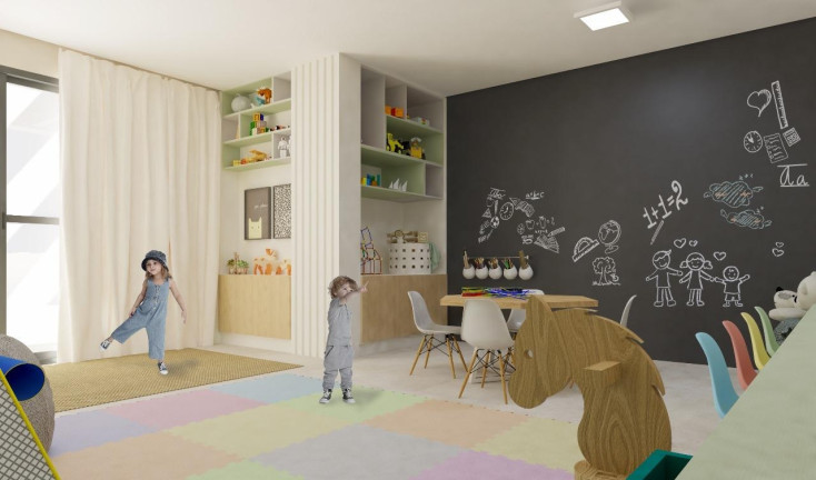 Imagem Apartamento com 2 Quartos à Venda, 52 m² em Pinhais - Pinhais