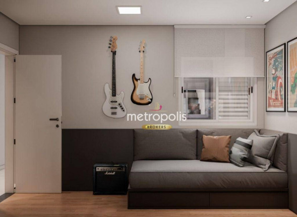 Imagem Apartamento com 2 Quartos à Venda, 62 m² em Campestre - Santo André
