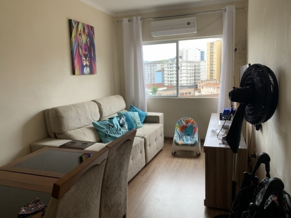 Apartamento com 1 Quarto à Venda, 50 m² em Centro - São Vicente
