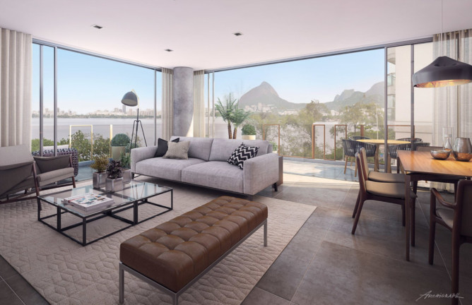 Imagem Imóvel com 3 Quartos à Venda, 262 m² em Lagoa - Rio De Janeiro