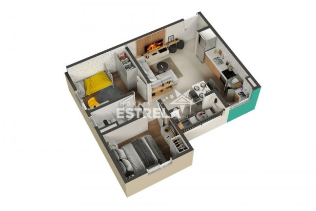 Imagem Apartamento com 2 Quartos à Venda, 45 m² em Recanto Vista Alegre - Cotia Imagem Apartamento com 2 Quartos à Venda, 45 m² em Recanto Vista Alegre - Cotia
