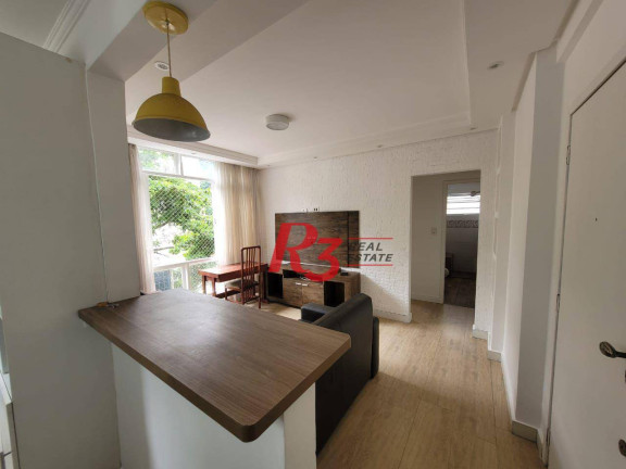 Imagem Apartamento com 1 Quarto à Venda, 60 m² em José Menino - Santos