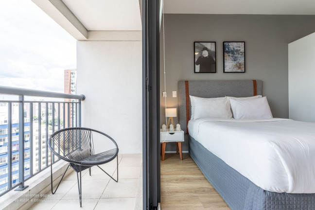 Imagem Apartamento com 1 Quarto para Alugar, 45 m² em Bela Vista - São Paulo
