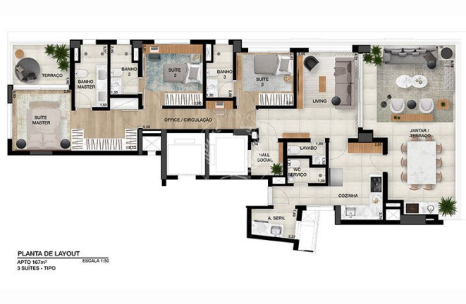 Imagem Cobertura com 3 Quartos à Venda, 167 m² em Mooca - São Paulo Imagem Cobertura com 3 Quartos à Venda, 167 m² em Mooca - São Paulo
