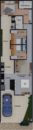 Casa com 3 Quartos à Venda,  em Jardim Residencial Villa Amato - Sorocaba