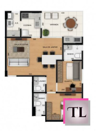 Imagem Apartamento com 2 Quartos à Venda, 78 m² em Jardim Country Club - Poços De Caldas Imagem Apartamento com 2 Quartos à Venda, 78 m² em Jardim Country Club - Poços De Caldas