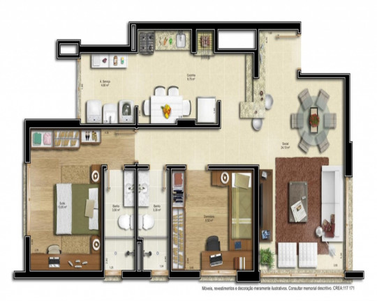 Imagem Apartamento com 2 Quartos à Venda, 87 m² em Passo Da Areia - Porto Alegre Imagem Apartamento com 2 Quartos à Venda, 87 m² em Passo Da Areia - Porto Alegre