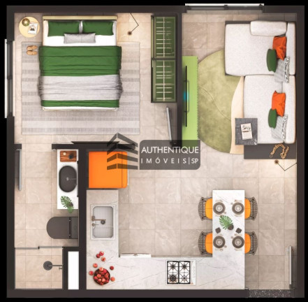 Imagem Apartamento com 1 Quarto à Venda, 28 m² em Cidade Jardim - São Paulo Imagem Apartamento com 1 Quarto à Venda, 28 m² em Cidade Jardim - São Paulo