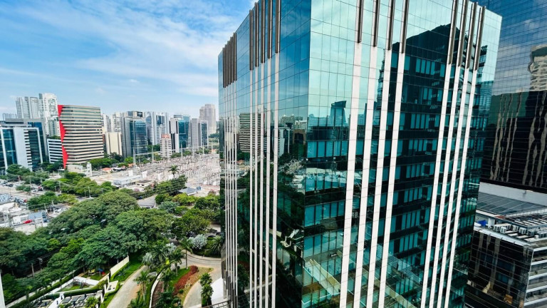 Imagem Sala Comercial para Alugar, 85 m² em Cidade Monções - São Paulo