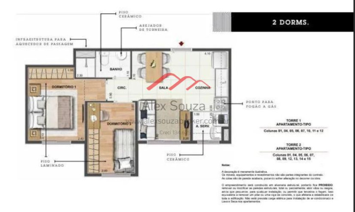 Imagem Apartamento com 2 Quartos à Venda, 38 m² em Parque Da Fazenda - Campinas