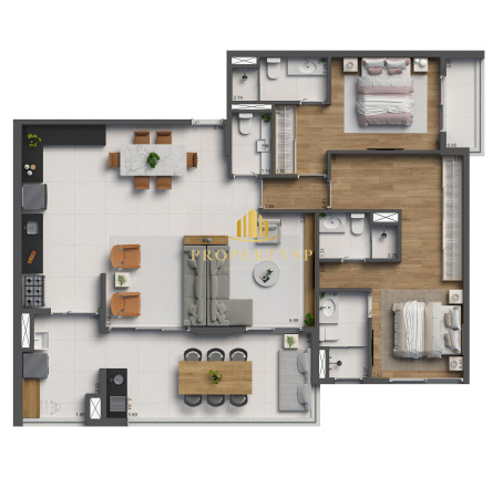 Imagem Apartamento com 3 Quartos à Venda, 122 m² em Alto Da Lapa - São Paulo