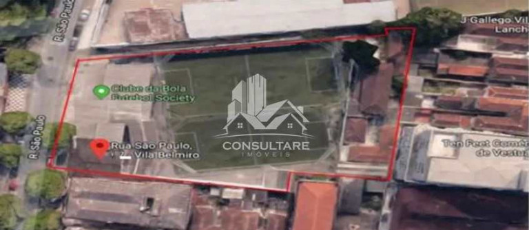 Imagem Terreno para Alugar, 3.196 m² em Vila Belmiro - Santos Imagem Terreno para Alugar, 3.196 m² em Vila Belmiro - Santos