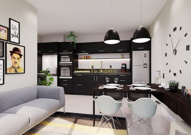 Imagem Apartamento com 2 Quartos à Venda, 52 m² em São Sebastião - Palhoça