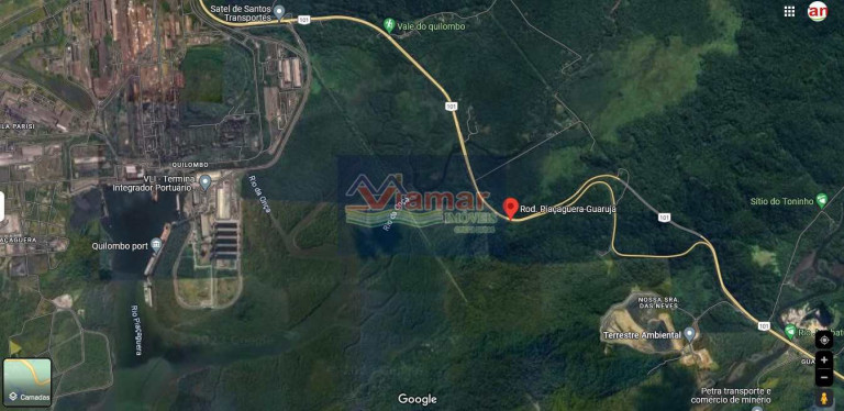 Terreno à Venda, 1.100.000 m² em Cubatao - Guarujá