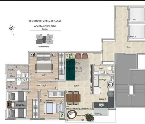 Imagem Apartamento com 3 Quartos à Venda, 74 m² em Santa Efigênia - Belo Horizonte Imagem Apartamento com 3 Quartos à Venda, 74 m² em Santa Efigênia - Belo Horizonte