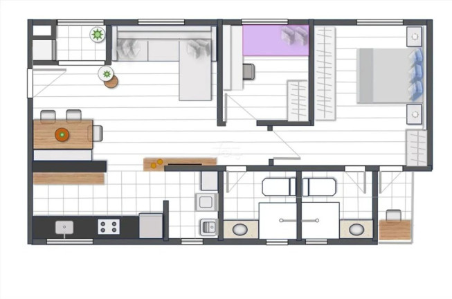 Imagem Apartamento com 2 Quartos à Venda, 66 m² em Portão - Curitiba