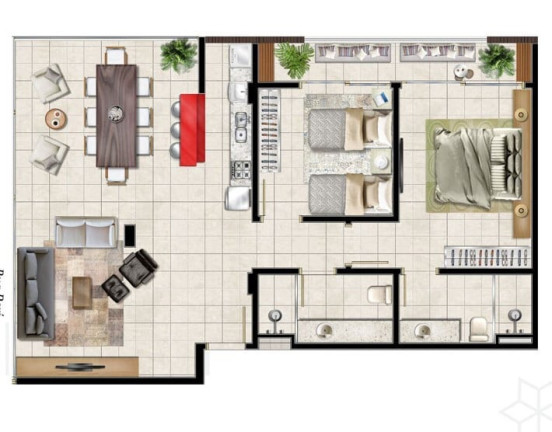 Imagem Apartamento com 1 Quarto à Venda, 79 m² em Centro - Capão Da Canoa Imagem Apartamento com 1 Quarto à Venda, 79 m² em Centro - Capão Da Canoa
