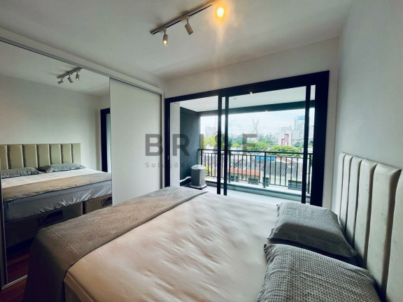 Imagem Apartamento com 1 Quarto para Alugar, 33 m² em Brooklin  - São Paulo